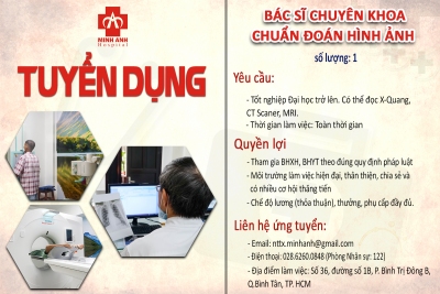 đơn tuyển dụng BS chuẩn đoán hình ảnh