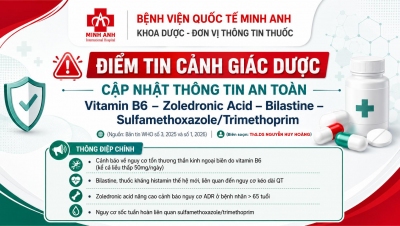 BỆNH VIỆN QUỐC TẾ MINH ANH KHOA DƯỢC- ĐƠN VỊ THÔNG...