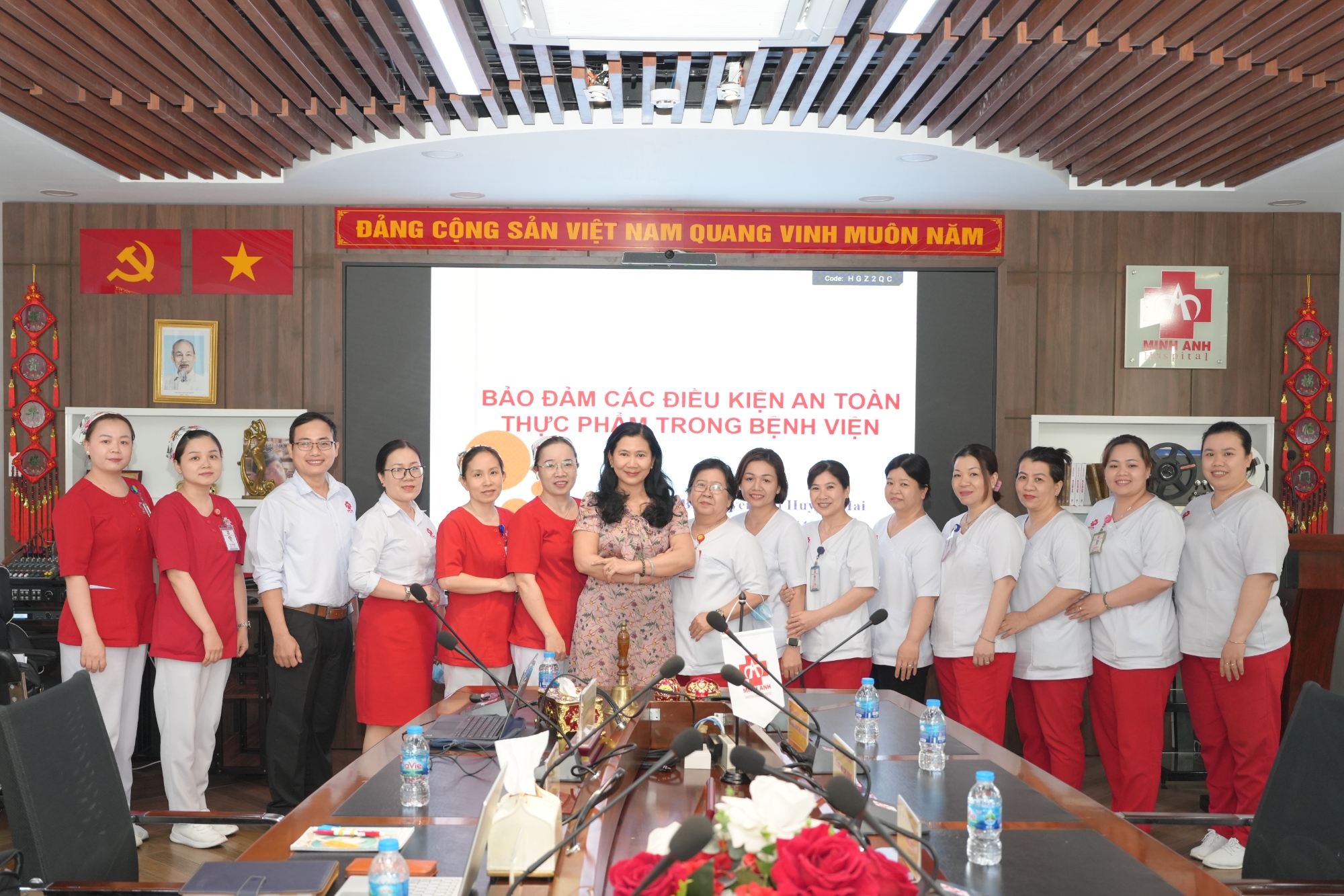 🥗 Bệnh viện đa khoa quốc tế Minh Anh tập huấn chuyên đề: "BẢO ĐẢM CÁC ĐIỀU KIỆN AN TOÀN THỰC PHẨM TRONG BỆNH VIỆN".